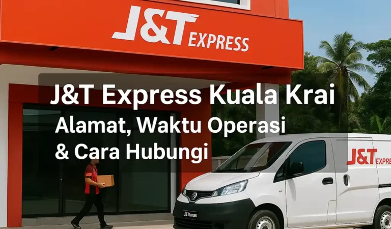 J&T Express Kuala Krai dan Waktu Operasi